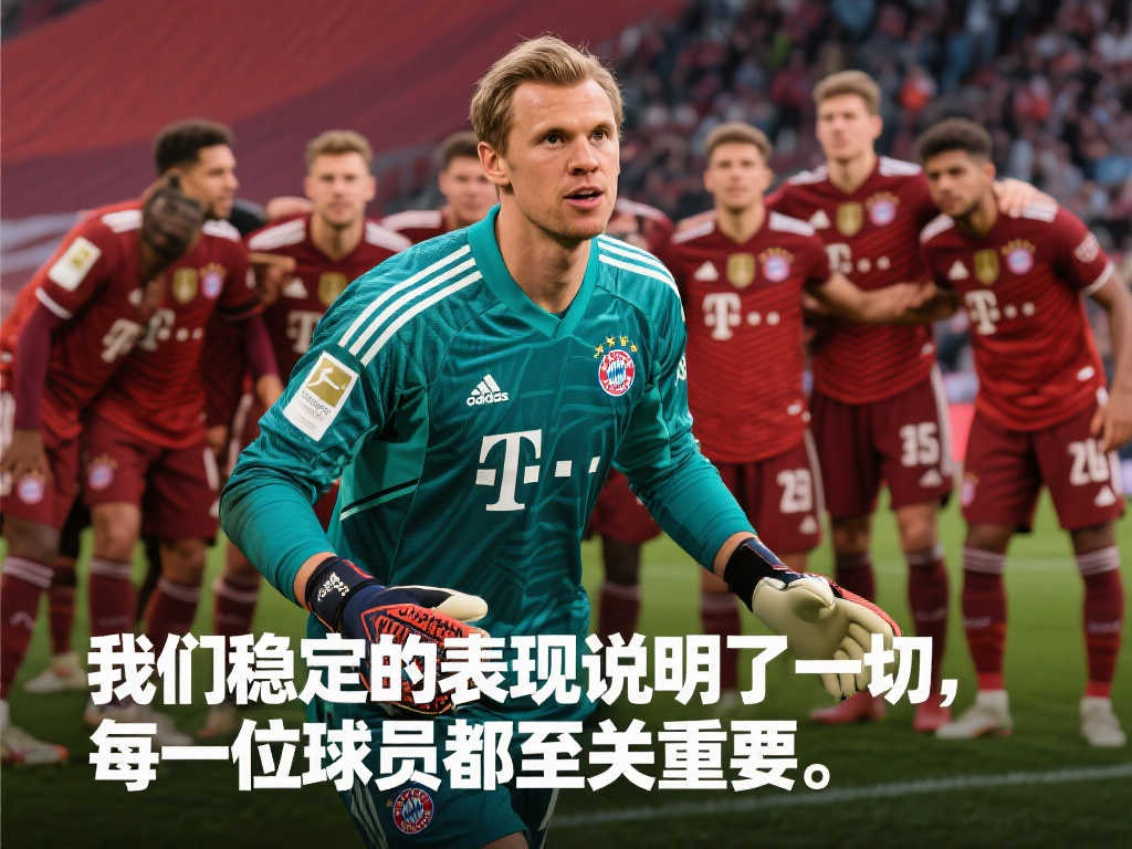 诺伊尔:稳定发挥彰显实力,每位球员功不可没 诺伊尔:稳定发挥彰显实力,每位球员功不可没